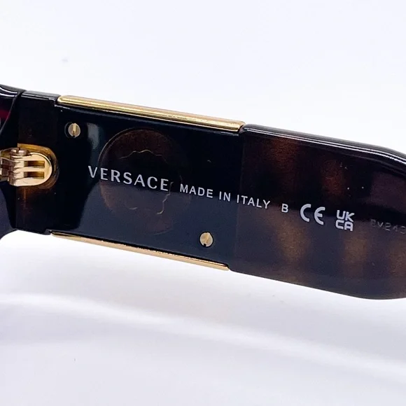 NEW VERSACE VE4436U 108/73 UNISEX HAVANA BROWN SUNGLASSES VERSACE MOD 4436U - Picture 9 of 11